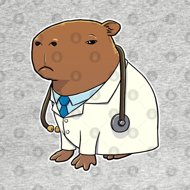 Capybara Doctor Costume by capydays